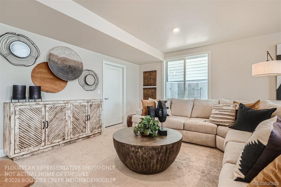 Furnished interior view inside a new home in , Broomfield (Image 11).