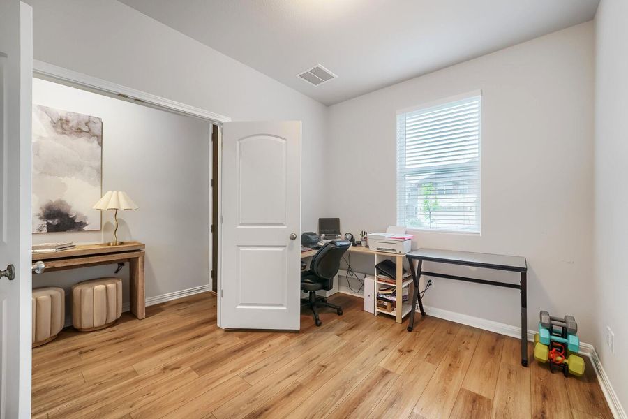 Furnished interior view inside a new home in Covered Bridge, Hutto (Image 7).