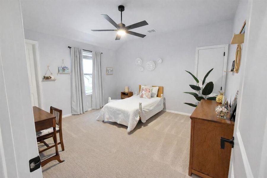 Furnished interior view inside a new home in Abe's Landing, Granbury (Image 29).