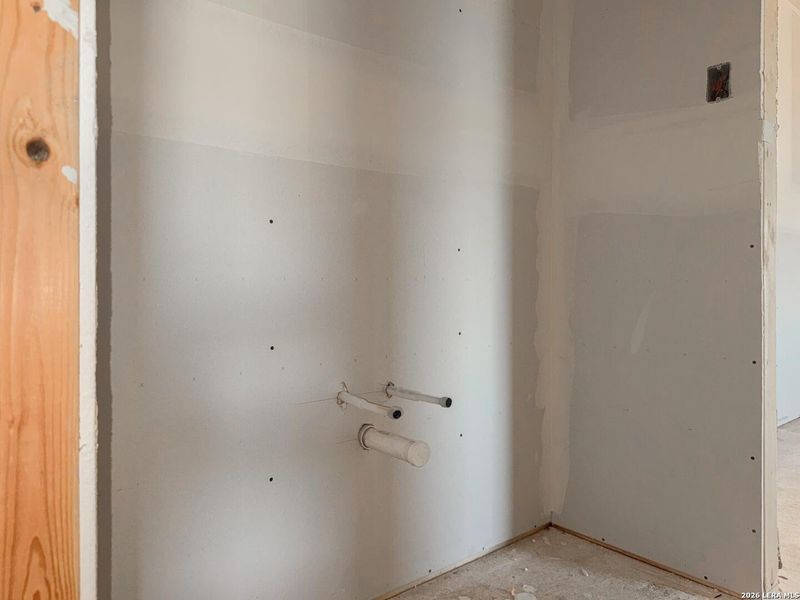 In-progress construction of a new home in Cordova Trails, Seguin, TX (Image 28).