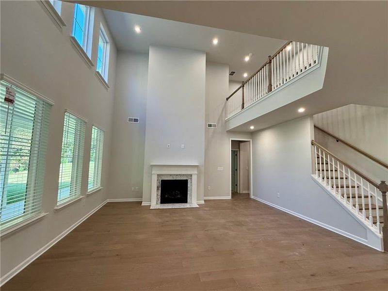 Spacious, unfurnished interior of a new home in Berkeley Mill, Cumming (Image 13).