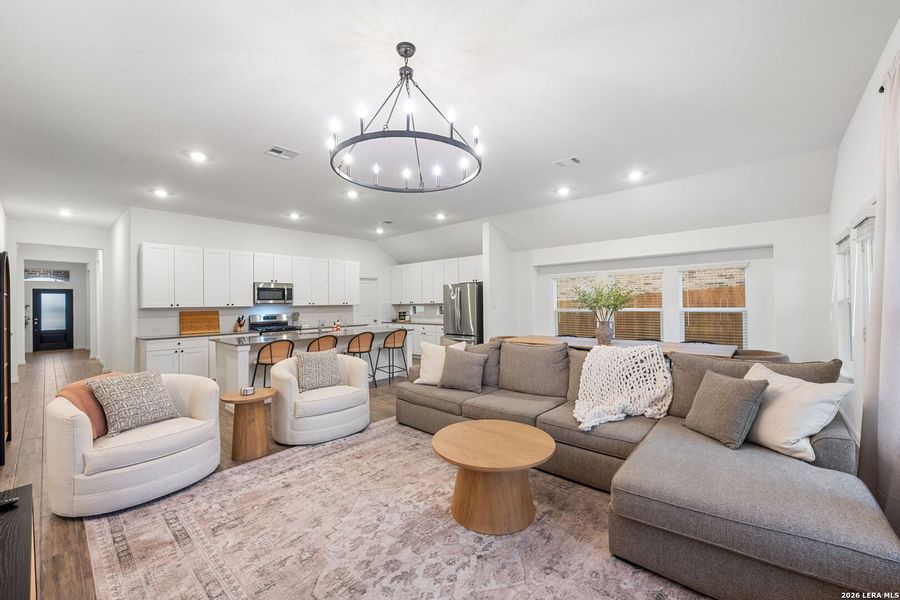 Furnished interior view inside a new home in , Bulverde (Image 8). Furnished interior view inside a new home in , Bulverde (Image 8).