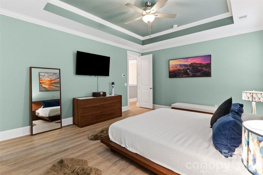 Furnished interior view inside a new home in Riverwalk, Rock Hill (Image 43).