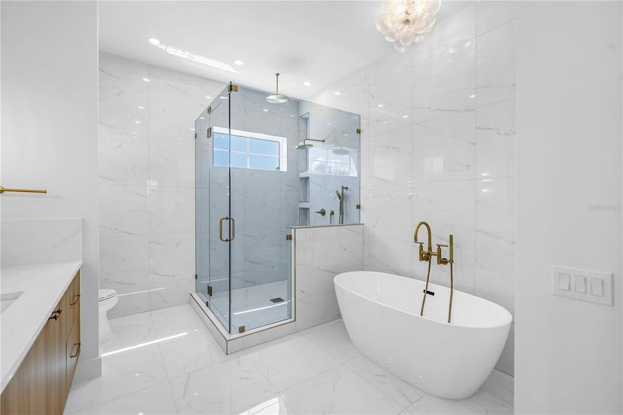 Furnished interior view inside a new home in , St. Petersburg (Image 32).