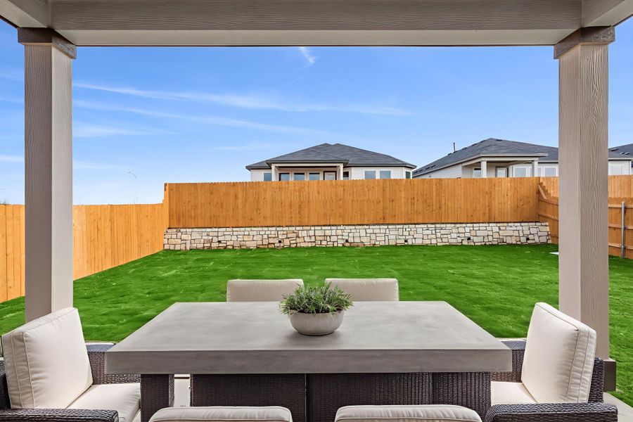 Patio - Virtually Staged