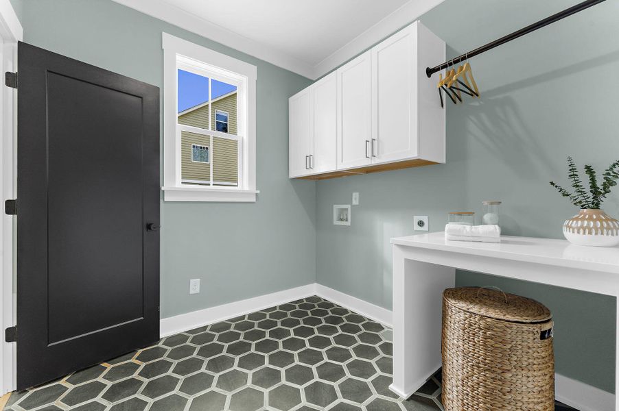 Furnished interior view inside a new home in , Summerville (Image 12).