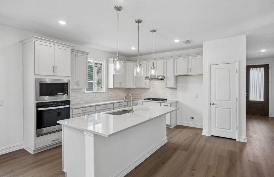 Furnished interior view inside a new home in Rosemary Fields, Godley (Image 10).