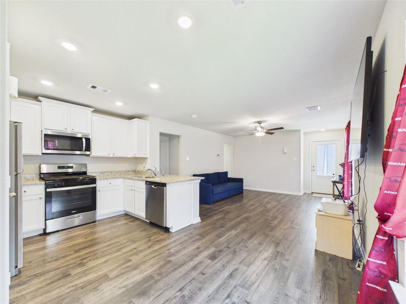 Furnished interior view inside a new home in Park Vista at El Tesoro, Houston (Image 18).