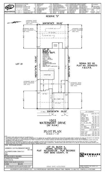 2D floor plan layout of this home in Sienna 45', 50', Missouri City, TX (Image 6). 2D floor plan layout of this home in Sienna 45', 50', Missouri City, TX (Image 6).