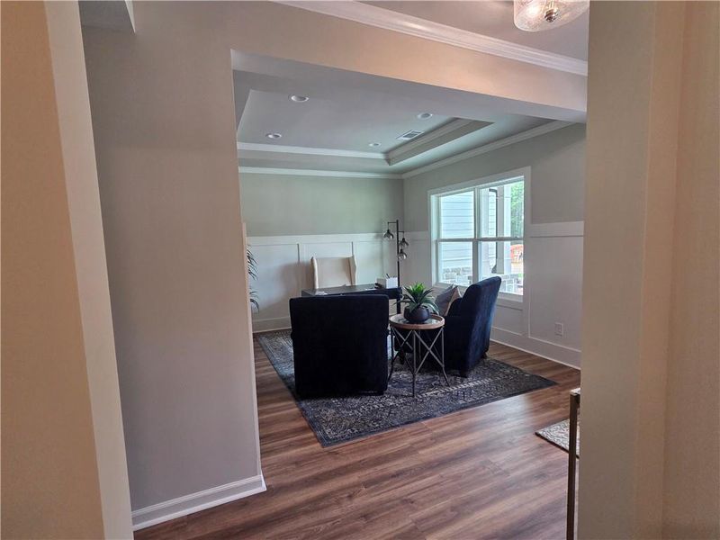 Furnished interior view inside a new home in , Bethlehem (Image 11).