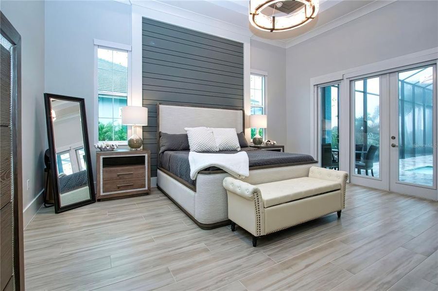 Furnished interior view inside a new home in , Bradenton (Image 17). Furnished interior view inside a new home in , Bradenton (Image 17).