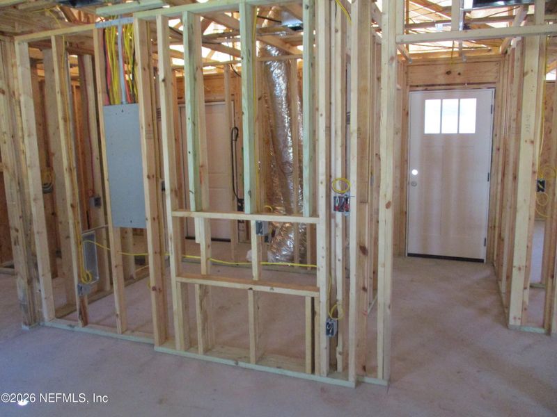 In-progress construction of a new home in , Hilliard, FL (Image 6).