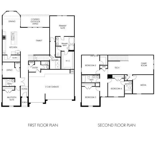 View of home floor plan