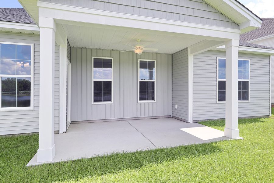Exterior details and patio area of a home in Arcadia, Myrtle Beach (Image 25). Exterior details and patio area of a home in Arcadia, Myrtle Beach (Image 25).