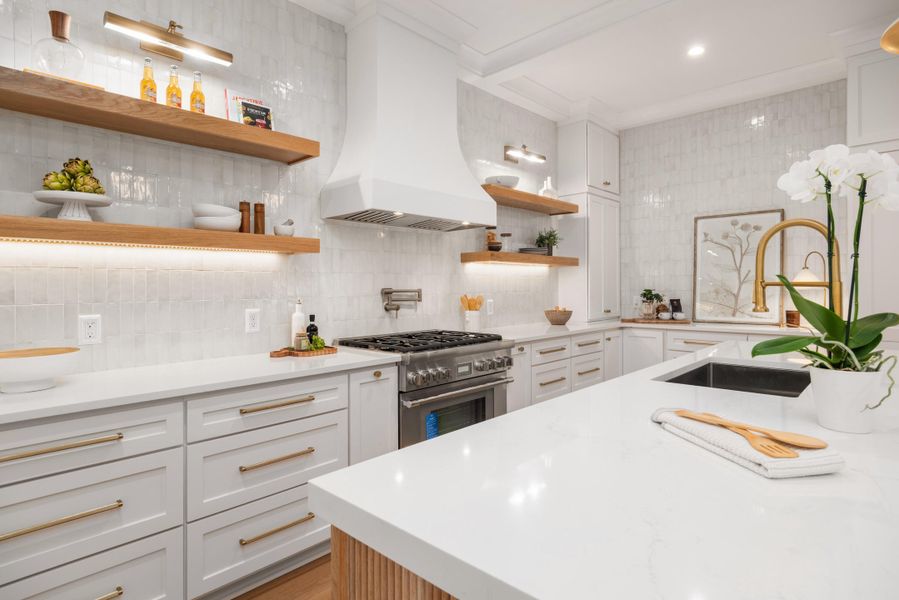 Furnished interior view inside a new home in , Mount Pleasant (Image 64).