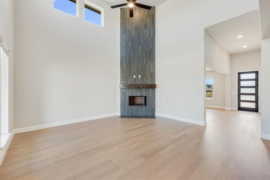 Spacious, unfurnished interior of a new home in Timberbrook 3B-4A, Justin (Image 14). Spacious, unfurnished interior of a new home in Timberbrook 3B-4A, Justin (Image 14).