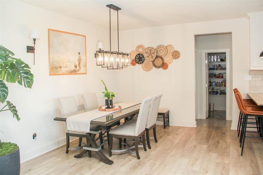 Furnished interior view inside a new home in , Mineral Wells (Image 5).