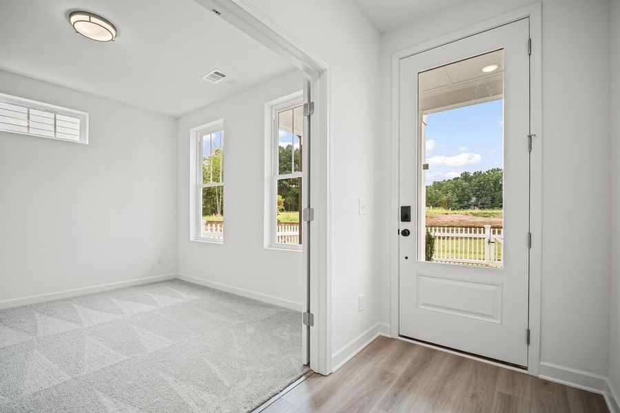 Spacious, unfurnished interior of a new home in The Village at River Green, Canton (Image 8).