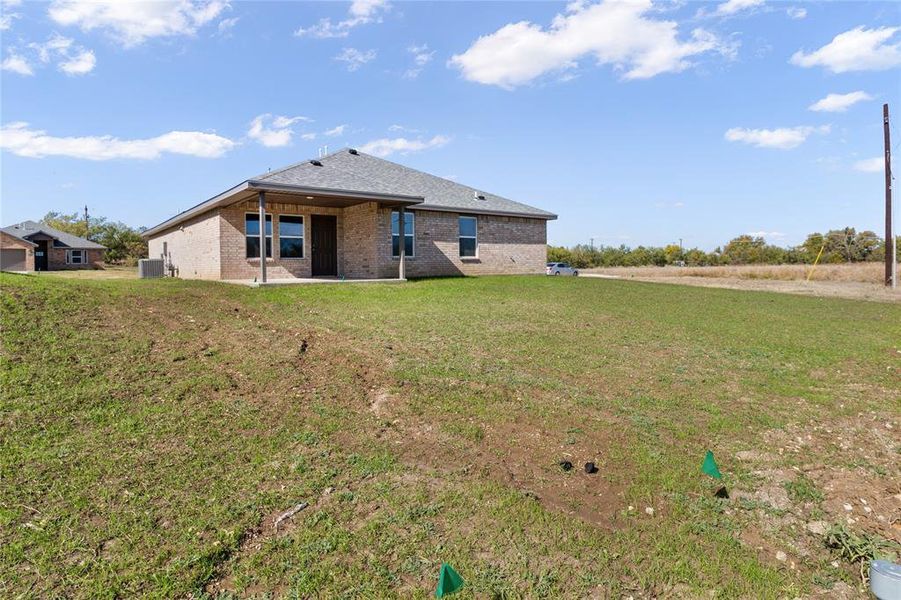 Exterior details and patio area of a home in , Coleman (Image 3). Exterior details and patio area of a home in , Coleman (Image 3).