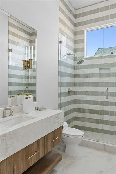 Furnished interior view inside a new home in , Southlake (Image 19).