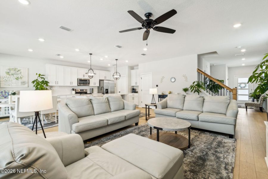 Furnished interior view inside a new home in , Fernandina Beach (Image 20).