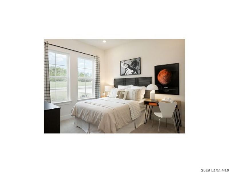 Furnished interior view inside a new home in Highland Estates, San Antonio (Image 6).