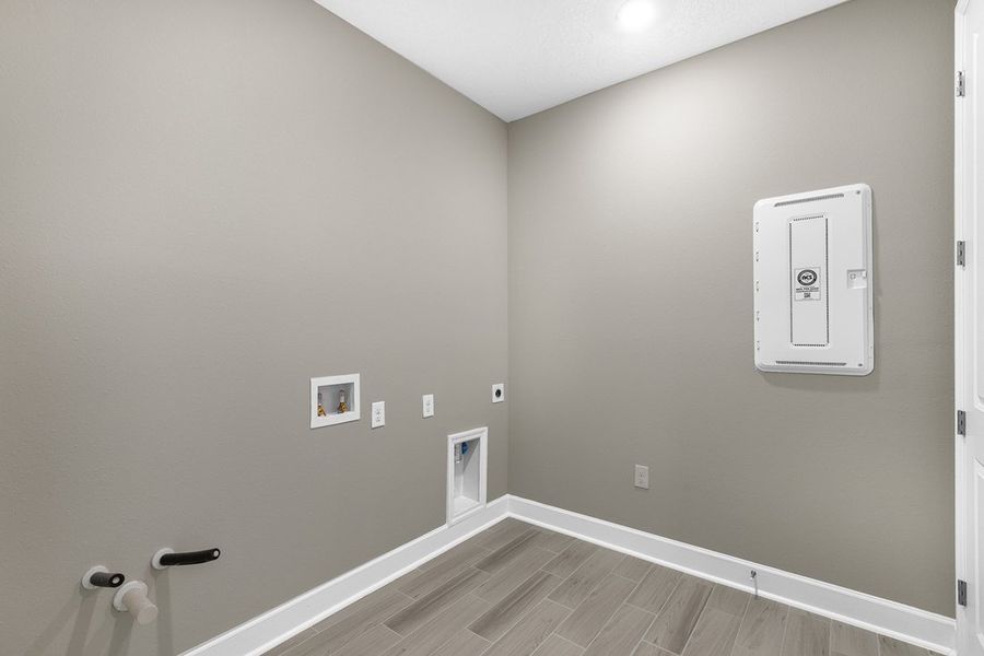 Spacious, unfurnished interior of a new home in Osprey Cove, St. Marys (Image 25). Spacious, unfurnished interior of a new home in Osprey Cove, St. Marys (Image 25).