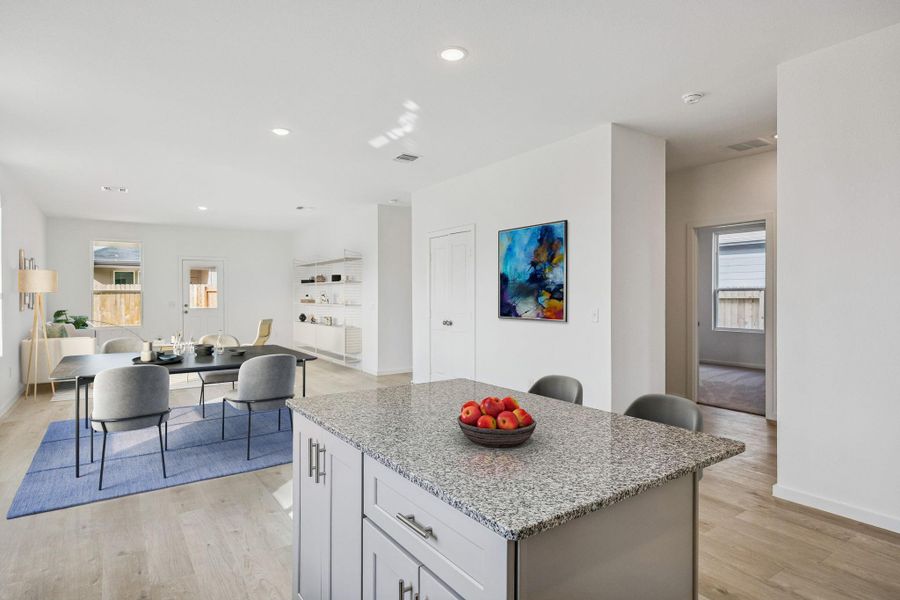 Furnished interior view inside a new home in Stokesbury, Waller (Image 8).