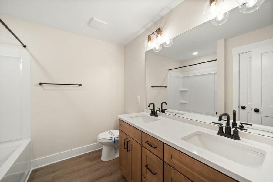 Furnished interior view inside a new home in Fiddler's Ridge, Advance (Image 16).