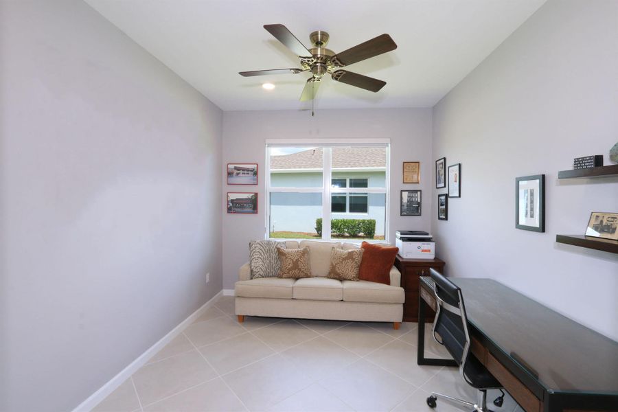 Furnished interior view inside a new home in , Port St. Lucie (Image 42).