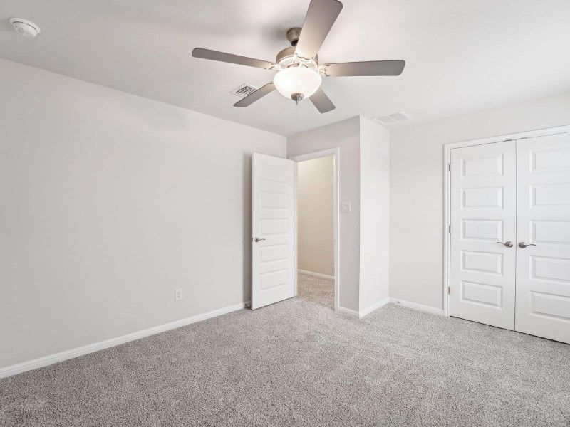 Spacious, unfurnished interior of a new home in Riverbend at Double Eagle - Boulevard Collection, Cedar Creek (Image 32). Spacious, unfurnished interior of a new home in Riverbend at Double Eagle - Boulevard Collection, Cedar Creek (Image 32).