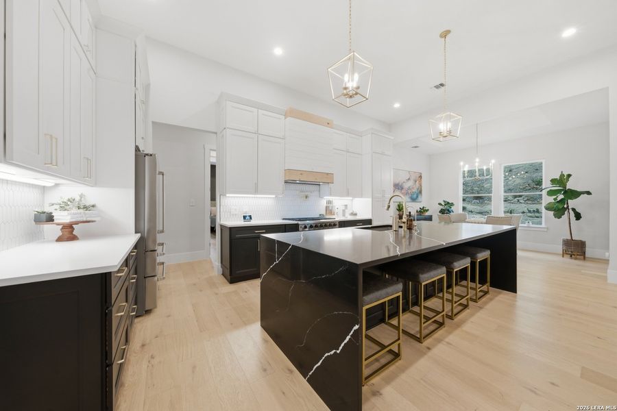 Furnished interior view inside a new home in , Boerne (Image 19).