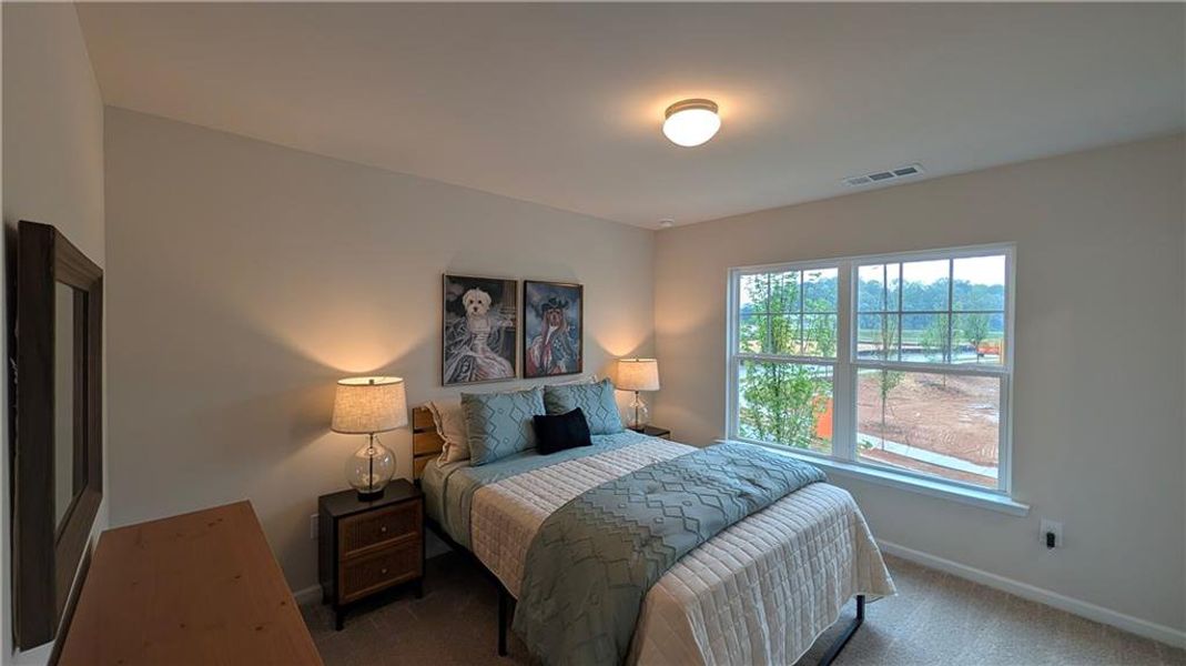 Furnished interior view inside a new home in Owen Preserve, Canton (Image 35).
