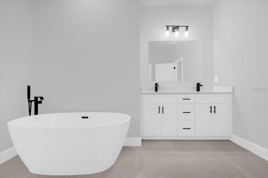 Furnished interior view inside a new home in , Ocala (Image 11).