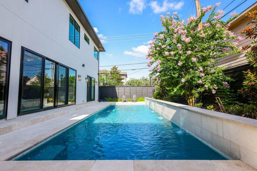 Exterior details and patio area of a home in , Houston (Image 6).