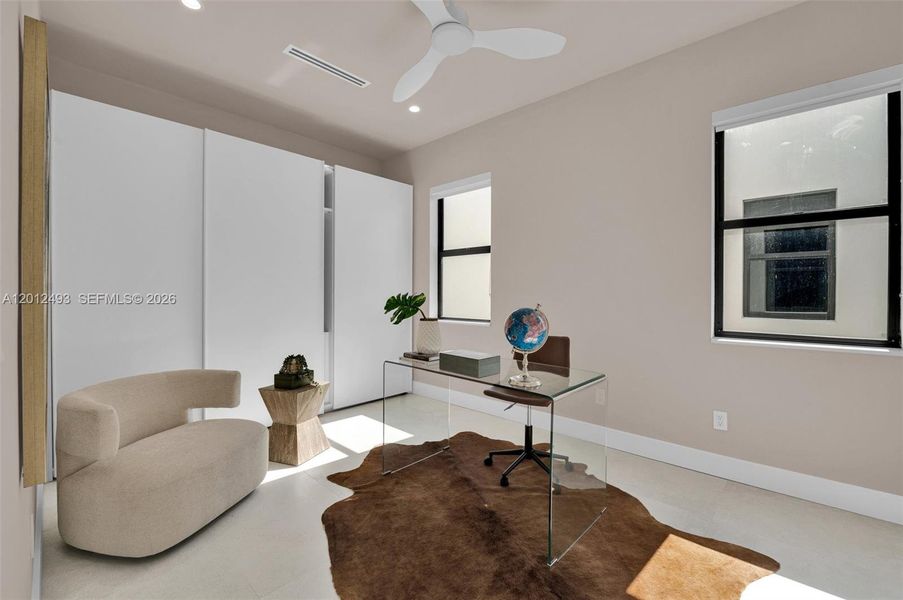 Furnished interior view inside a new home in , Fort Lauderdale (Image 36).