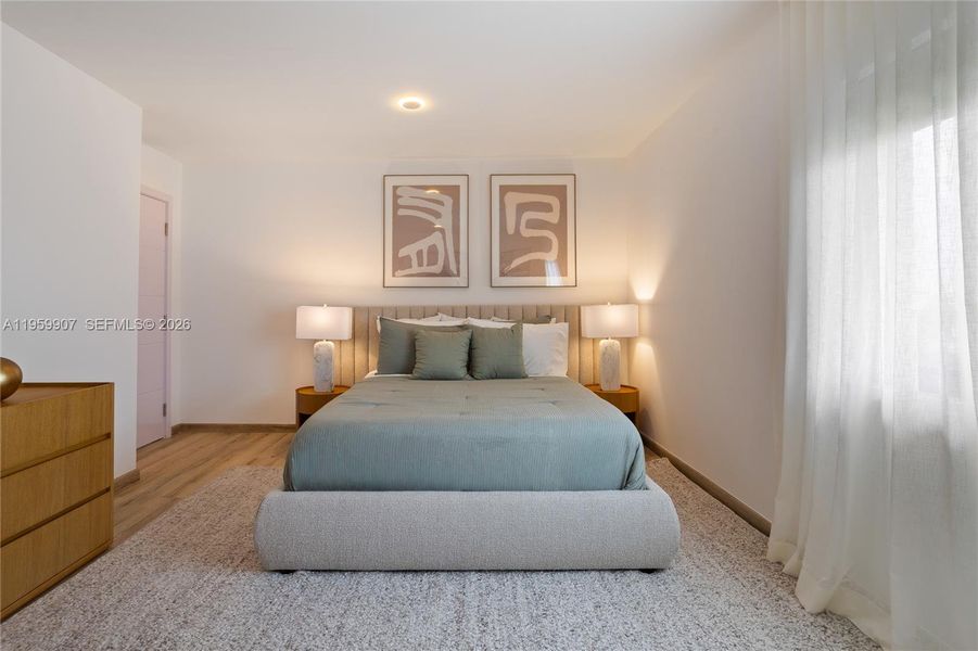 Furnished interior view inside a new home in , Florida City (Image 13). Furnished interior view inside a new home in , Florida City (Image 13).