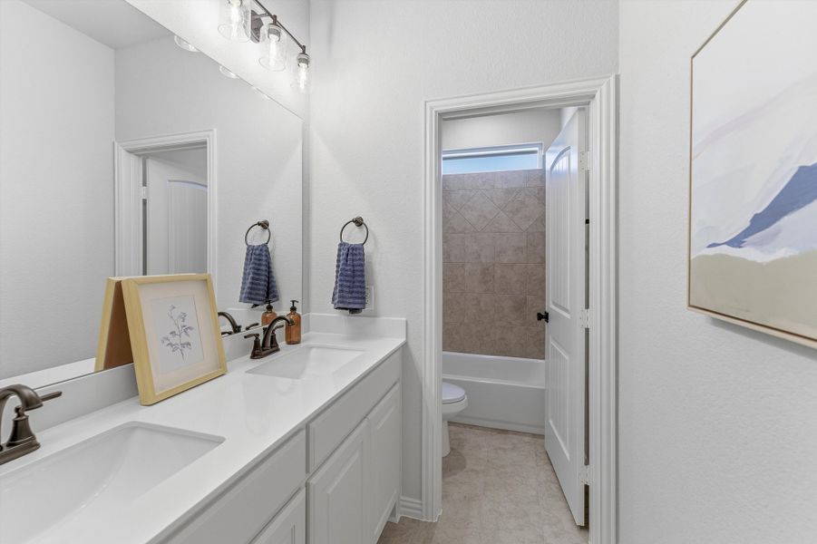 Furnished interior view inside a new home in Terra Escalante, Blue Ridge (Image 7).
