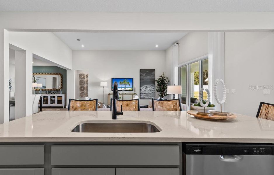 Furnished interior view inside a new home in The Cypress Series at Reserve East, Flagler Beach (Image 34).