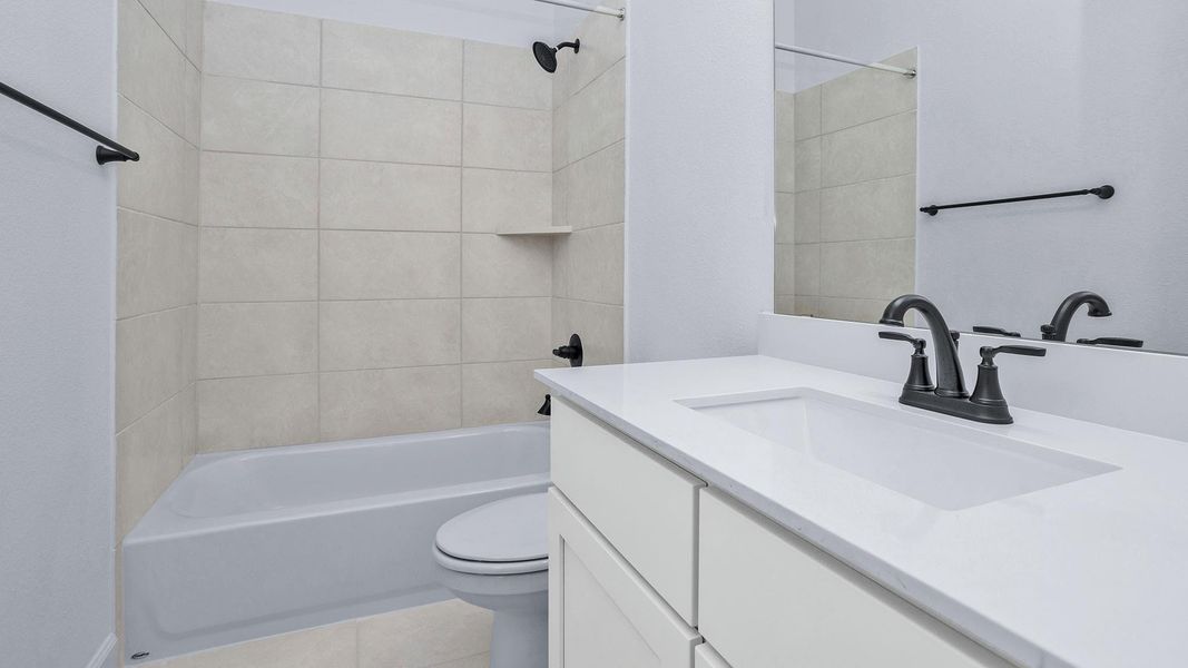 Furnished interior view inside a new home in Audubon, Magnolia (Image 10).