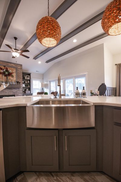 Representative furnished interior of a home built from the Helmsley by Bill Clark Homes in The Sanctuary at Sunset Beach, Sunset Beach (Image 81). Representative furnished interior of a home built from the Helmsley by Bill Clark Homes in The Sanctuary at Sunset Beach, Sunset Beach (Image 81).