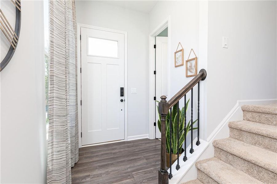 Furnished interior view inside a new home in Annsbury Park, Lilburn (Image 38).