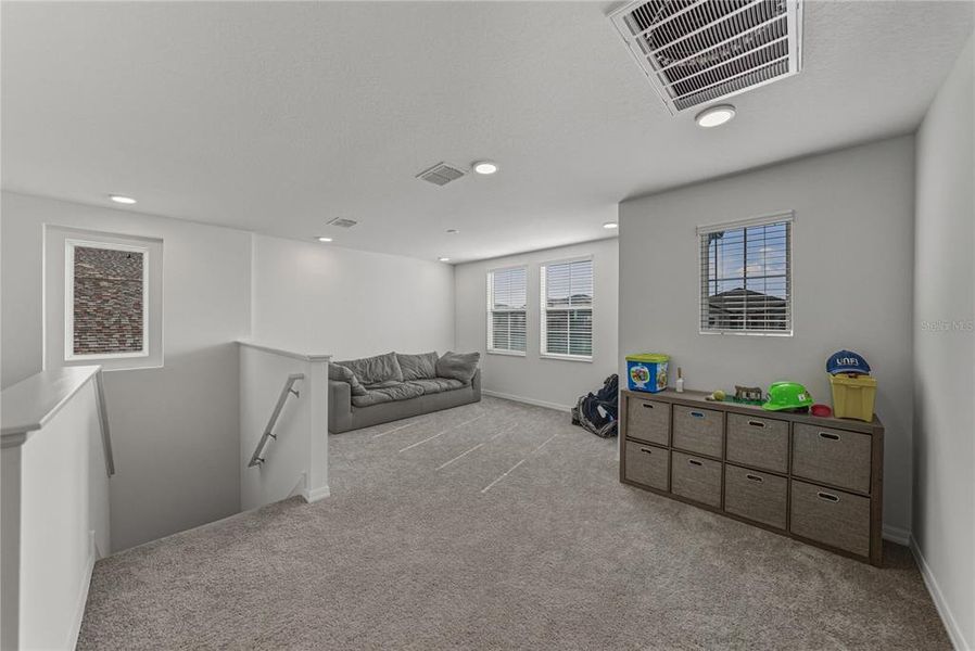 Furnished interior view inside a new home in Epperson, Wesley Chapel (Image 19). Furnished interior view inside a new home in Epperson, Wesley Chapel (Image 19).