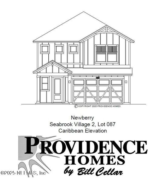 Exterior rendering of this home design in , Ponte Vedra, FL (Image 1).