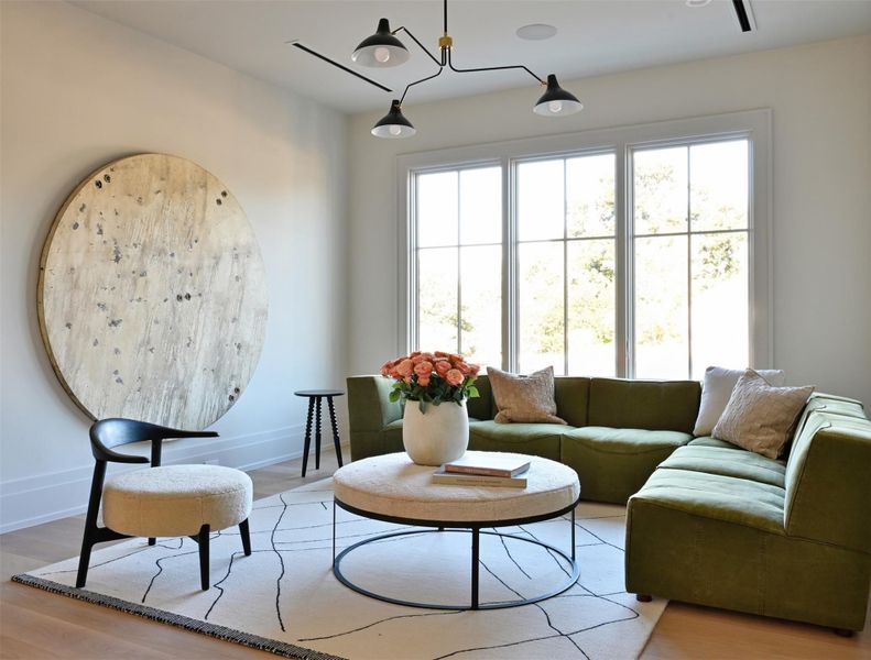 Furnished interior view inside a new home in , Houston (Image 31).