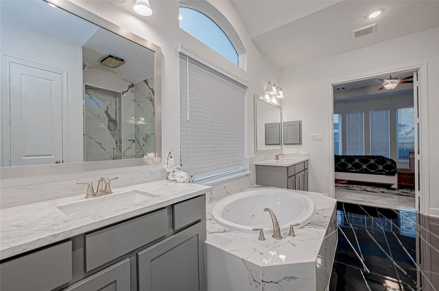 Furnished interior view inside a new home in , Richmond (Image 31).
