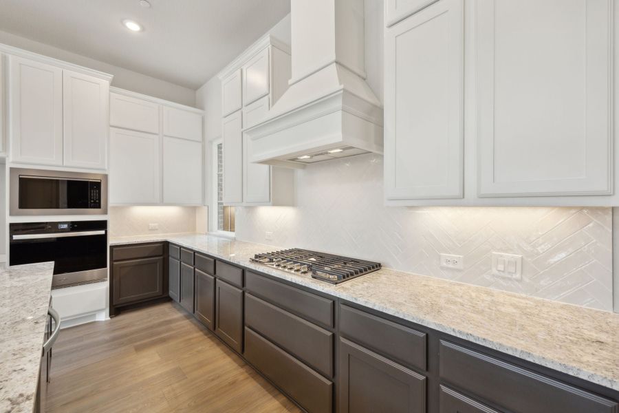 Furnished interior view inside a new home in Newman Village Townhomes, Frisco (Image 14).
