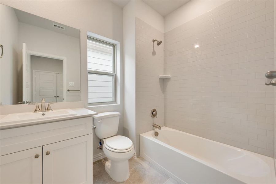 Furnished interior view inside a new home in City Point, North Richland Hills (Image 10).