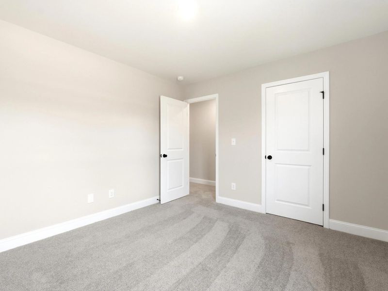 Representative unfurnished interior of a home built from the The Russell A by Davidson Homes LLC in Bailey Park, Fayetteville (Image 33). Representative unfurnished interior of a home built from the The Russell A by Davidson Homes LLC in Bailey Park, Fayetteville (Image 33).
