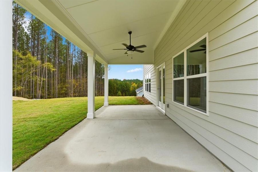 Exterior details and patio area of a home in , Dallas (Image 3). Exterior details and patio area of a home in , Dallas (Image 3).